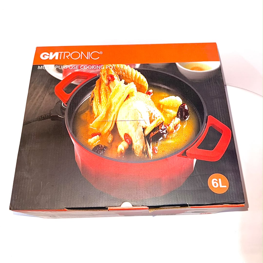 6L Cntronic Multi-Purpose Electric Cooking Pot
