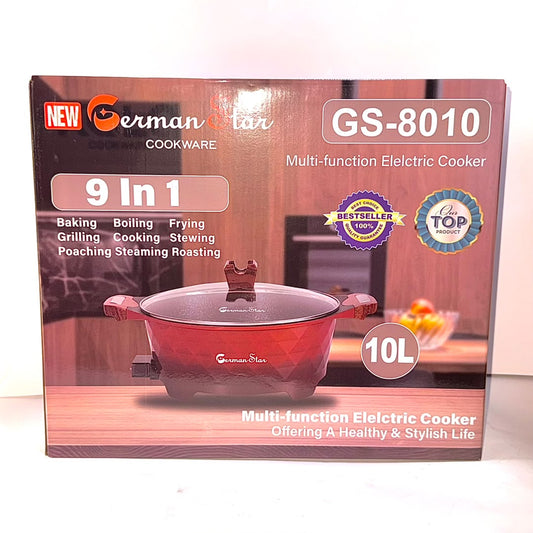 9 in 1 German Star Multi-Functiona Electric Cooker 10L