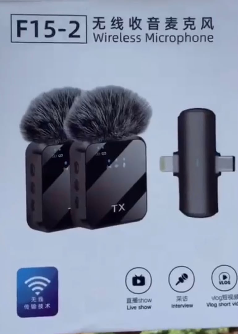 2 in 1 Wireless Microphone